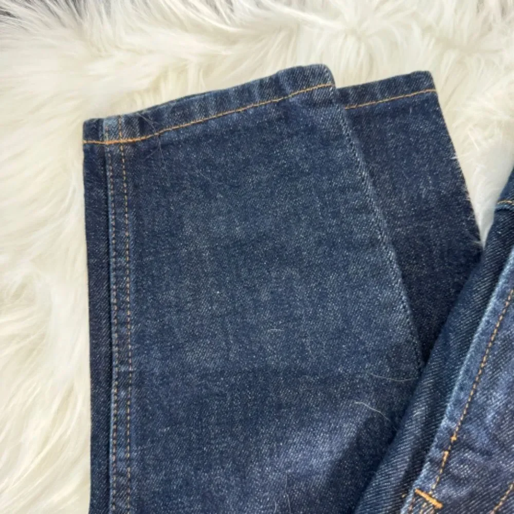 Everlane Mid Rise Dark Wash Slim‎ Straight Jeans Sz 26